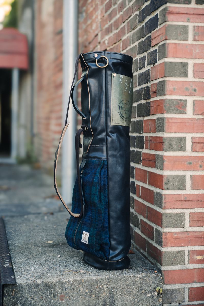 Steurer & Co X Bluegrass Fairway Golf Bag in Horween Leather / Harris