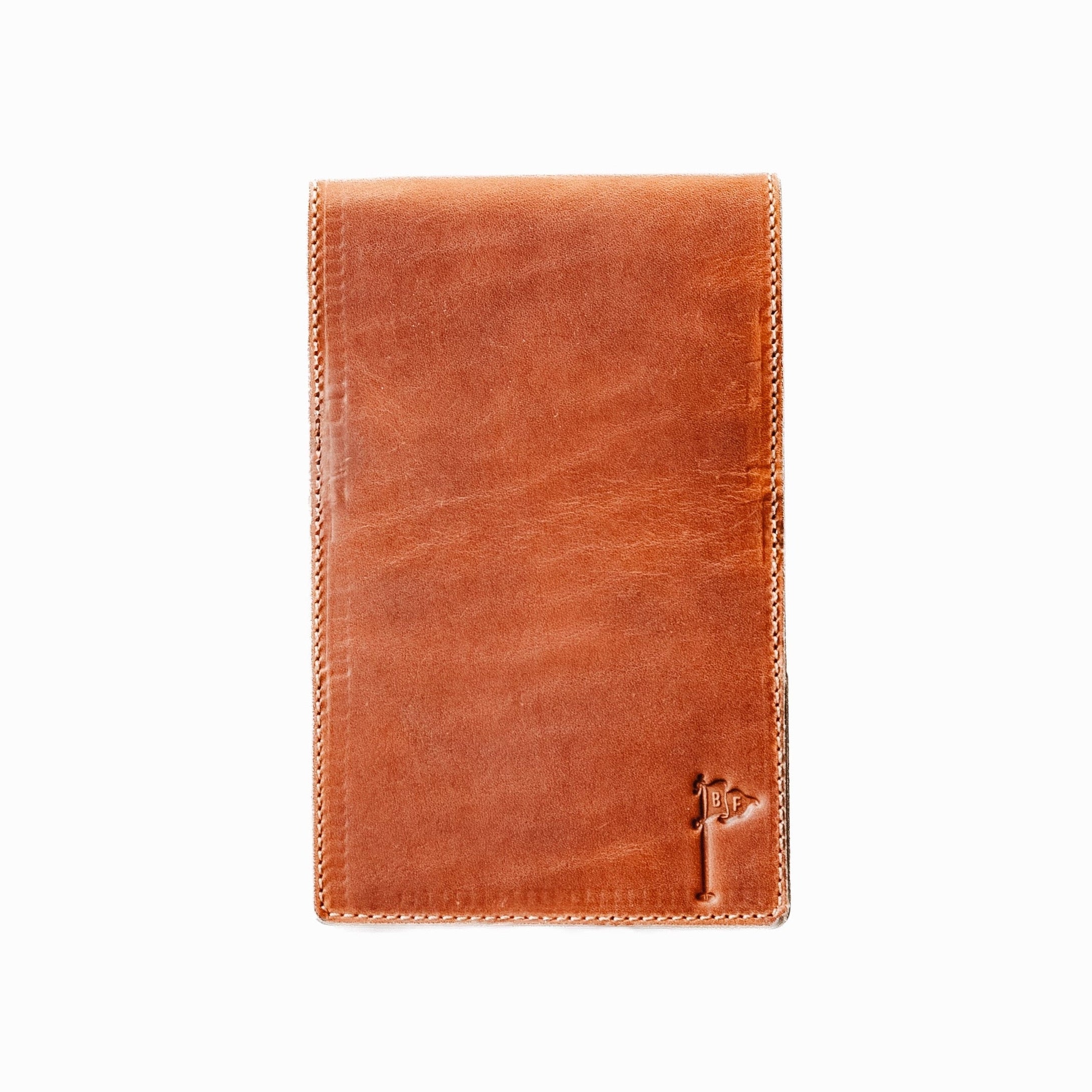 Premium Horween Leather Golf Scorecard Holder / Yardage Book Cover