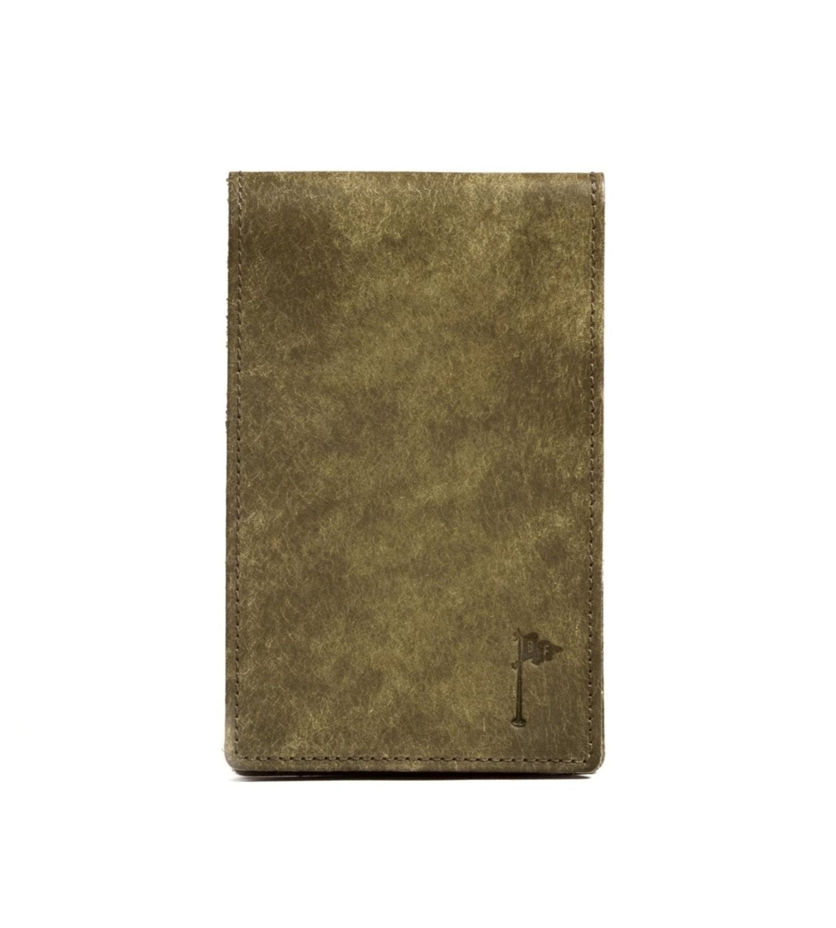 洋書 BEST OF Grant Geon Handmade Leather Golf Scorecard Holder/ Yardage Book in Pueblo