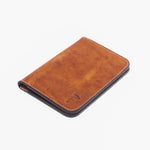 The Crenshaw Scorecard Holder / Field notes wallet in Horween Cognac leather