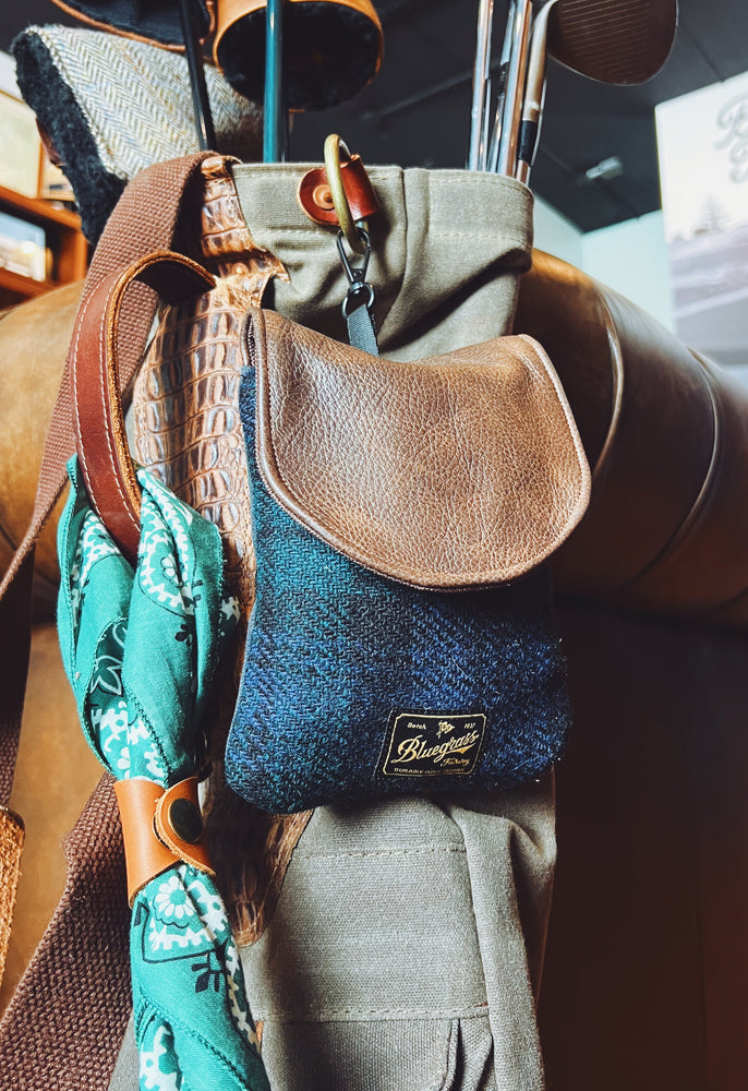 The Recon | Harris Tweed Rangefinder Case | Handmade Golf Bag