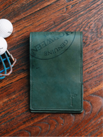 Single Barrel Collection  Yardage Book / Scorecard Holder in Horween Shell Cordovan Black