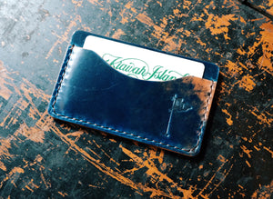 Single Barrel Collection Raynor Slim Wallet in Rocado Shell Cordovan