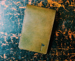 Single Barrel Collection Yardage Book / Scorecard Holder in Buttero Olive