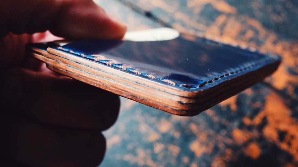 Single Barrel Collection Raynor Slim Wallet in Rocado Shell Cordovan