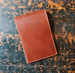 Single Barrel Collection  Yardage Book / Scorecard Holder in Buttero Chestnut / Shell Cordovan