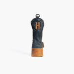Waxed Canvas golf Headcover in Olive Green Hybrid