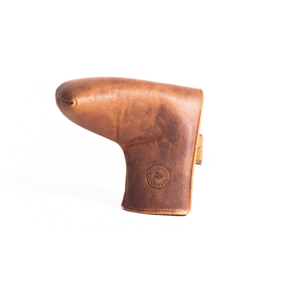 Redan putter cover in Chestnut Leather