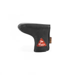 SALE    Redan putter cover in Black Napa Leather Logo