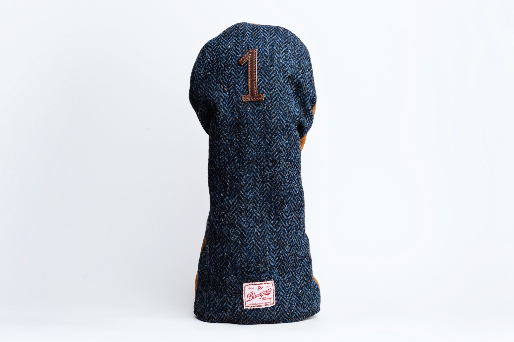 RADIOPETROSSO×HARRIS TWEED The Harris | Navy Herringbone Harris Tweed Golf Headcover