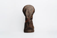 The Field | Cigar & Camo Leather Golf Headcover | Handmade Driver, Fairway & Hybrid Cover