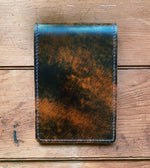 Single Barrel Collection  Yardage Book / Scorecard Holder in Compiel Shell Cordovan Marbled