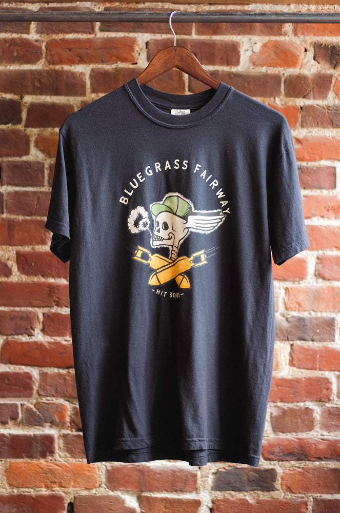 Hit Bombs Caddie Skull / Black Tee