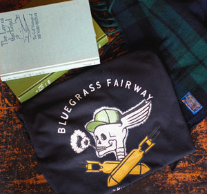 Hit Bombs Caddie Skull / Black Tee