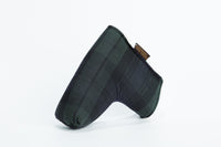 The Redan - Blade Putter Cover | Black Watch Waxed Canvas
