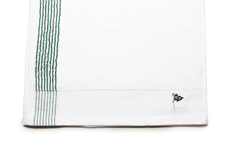 Bluegrass Fairway Caddie Towel White/Green