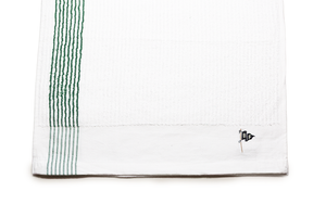Bluegrass Fairway Caddie Towel White/Green