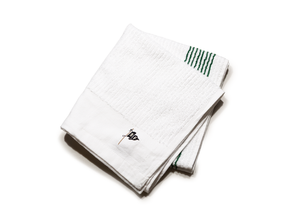 Bluegrass Fairway Caddie Towel White/Green