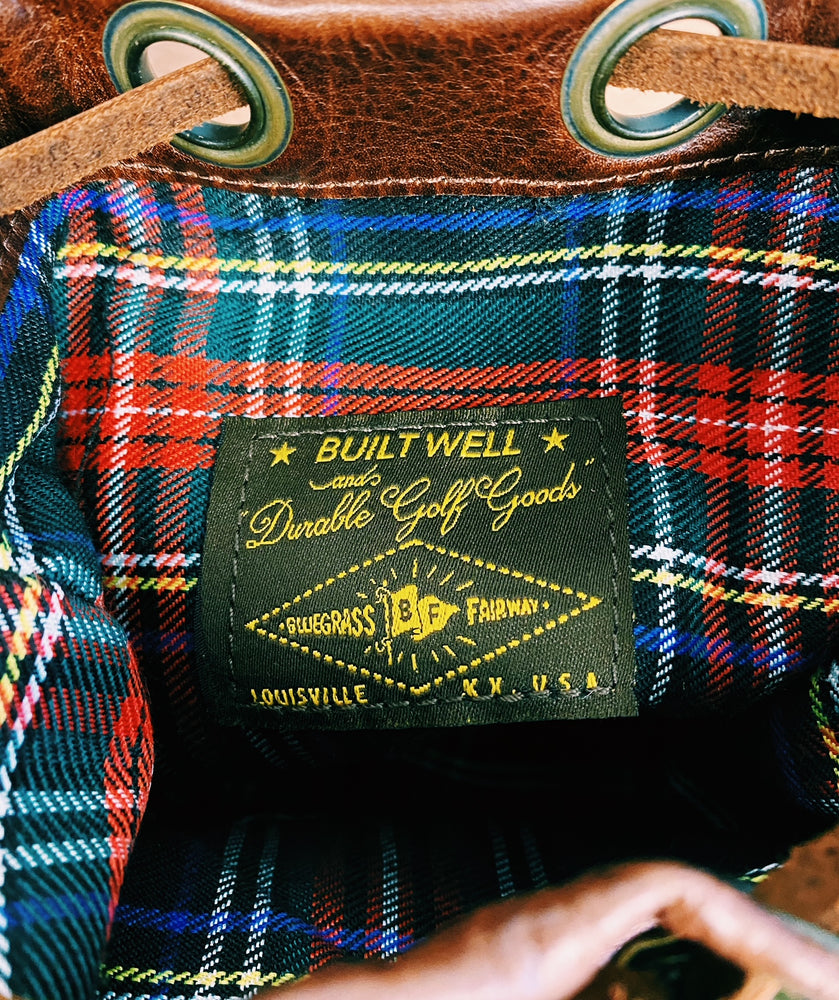 Custom leather golf online valuables pouch
