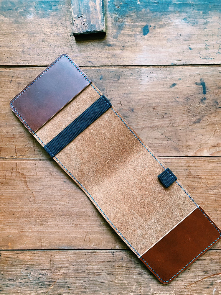 Single Barrel Collection  Yardage Book / Scorecard Holder in Buttero Chestnut