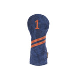 Invitational Edition Waxed Canvas golf headcover in Navy Driver