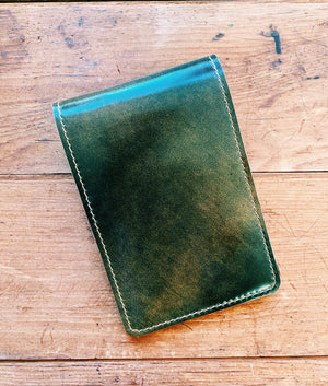 Single Barrel Collection  Yardage Book / Scorecard Holder in Compiel Shell Cordovan Marbled