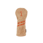 Invitational Edition Waxed Canvas golf Headcover in Tan Driver